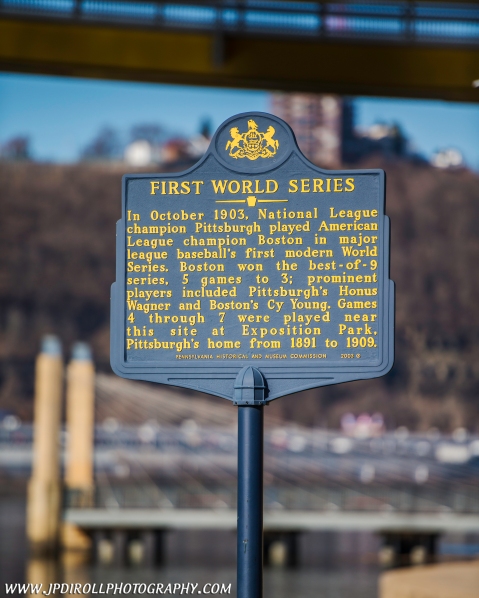 Pittsburgh First World Series Sign