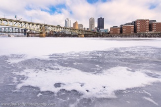 Iced Out Mon Frozen Pittsburgh Witner River blog